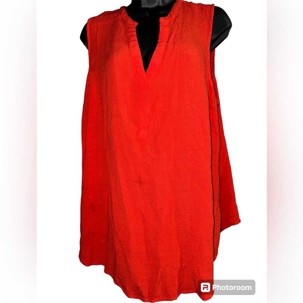 Orange Torrid Sleeveless Blouse - Size 2